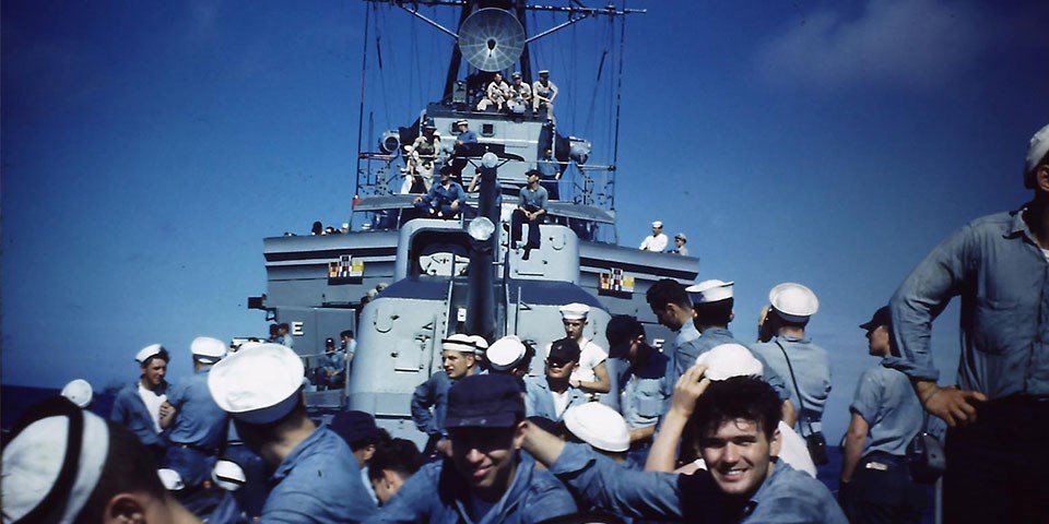uss cassin young visit